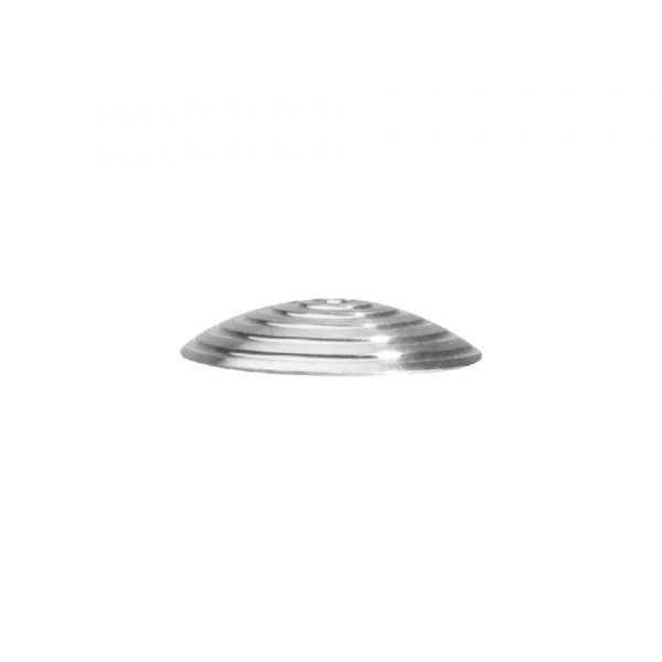 Farefelt element i syrefast stål (316L) Ø-35mm for pinne, lim og tapelim. - Bilde 4