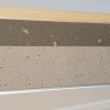 Trappenese i eloksert aluminium med Forbo ilegg 64 x 30 mm
