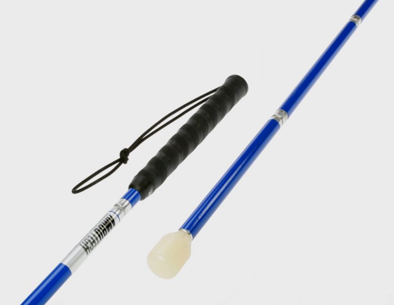 Mobilitystokk Ambutech 105 cm. blå, u/krok, 4-delt