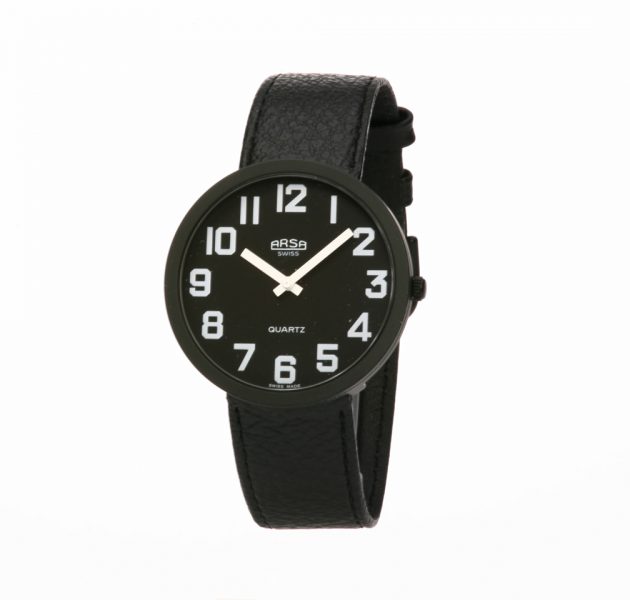 Arsa Maxi armbåndsur for svaksynte sort