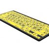 Mac-tastatur Bluetooth, sort bakgrunn med hvite symboler - Bilde 4