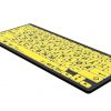 PC-tastatur Bluetooth, gul bakgrunn med sorte symboler - Bilde 2