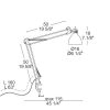 JJ LED skrivebordslampe - Bilde 2