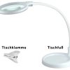 Lupelampe 5 dioptrier Ø10 cm - Bilde 3